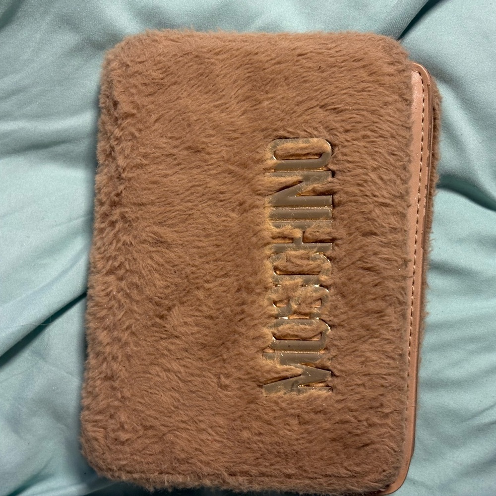Brown Furry Wallet